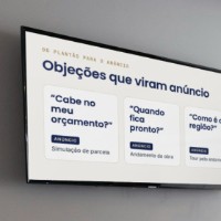 Torre residencial de um empreendimento atendido